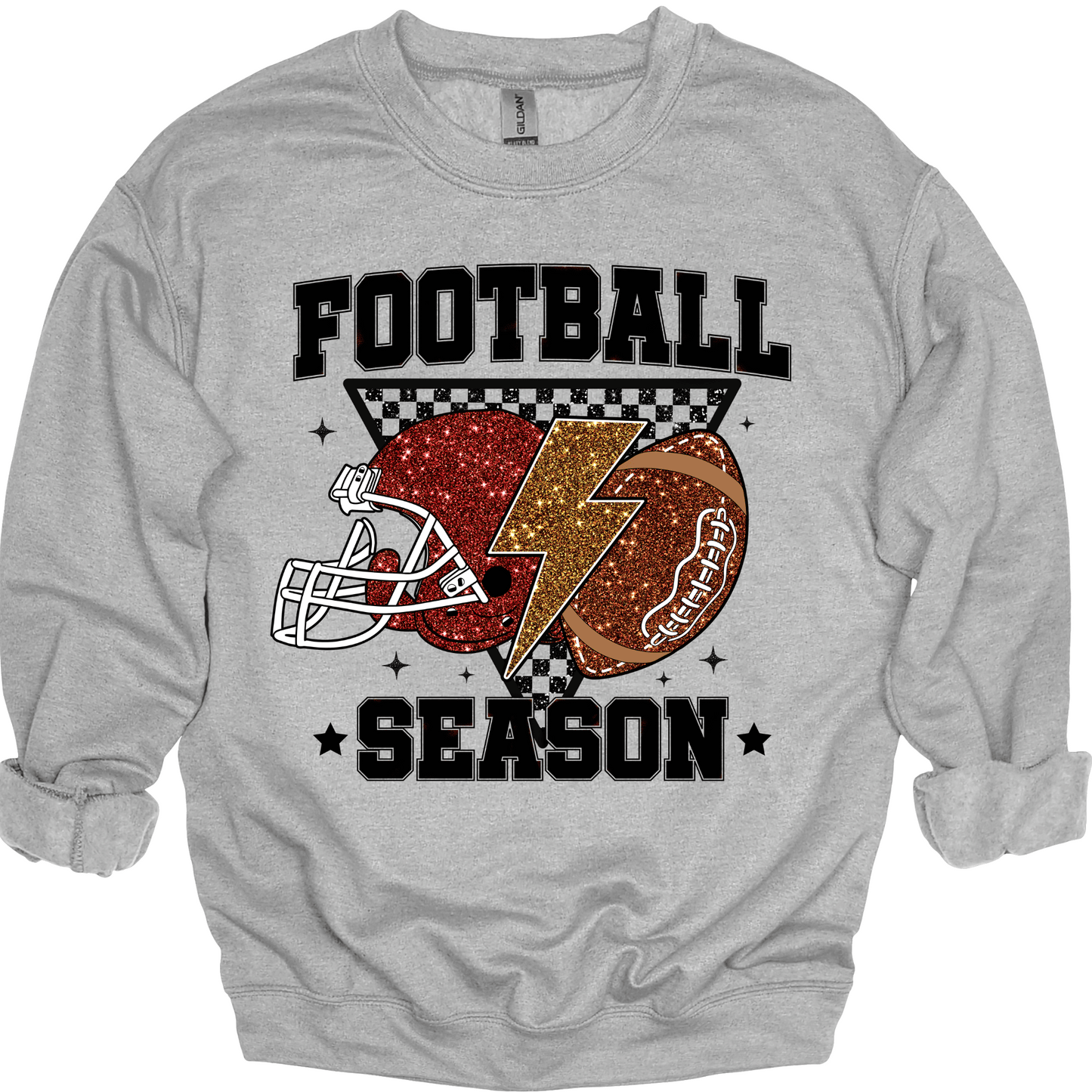 Football Season - Faux Glitter & Gridiron