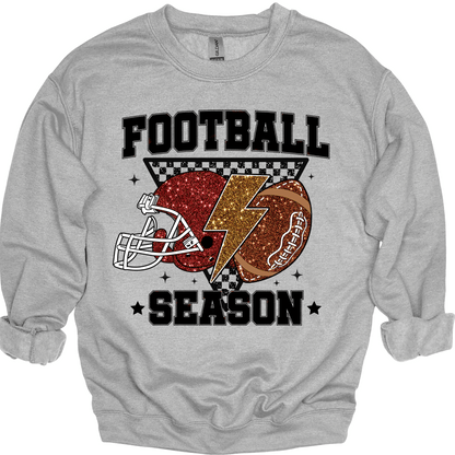 Football Season - Faux Glitter & Gridiron