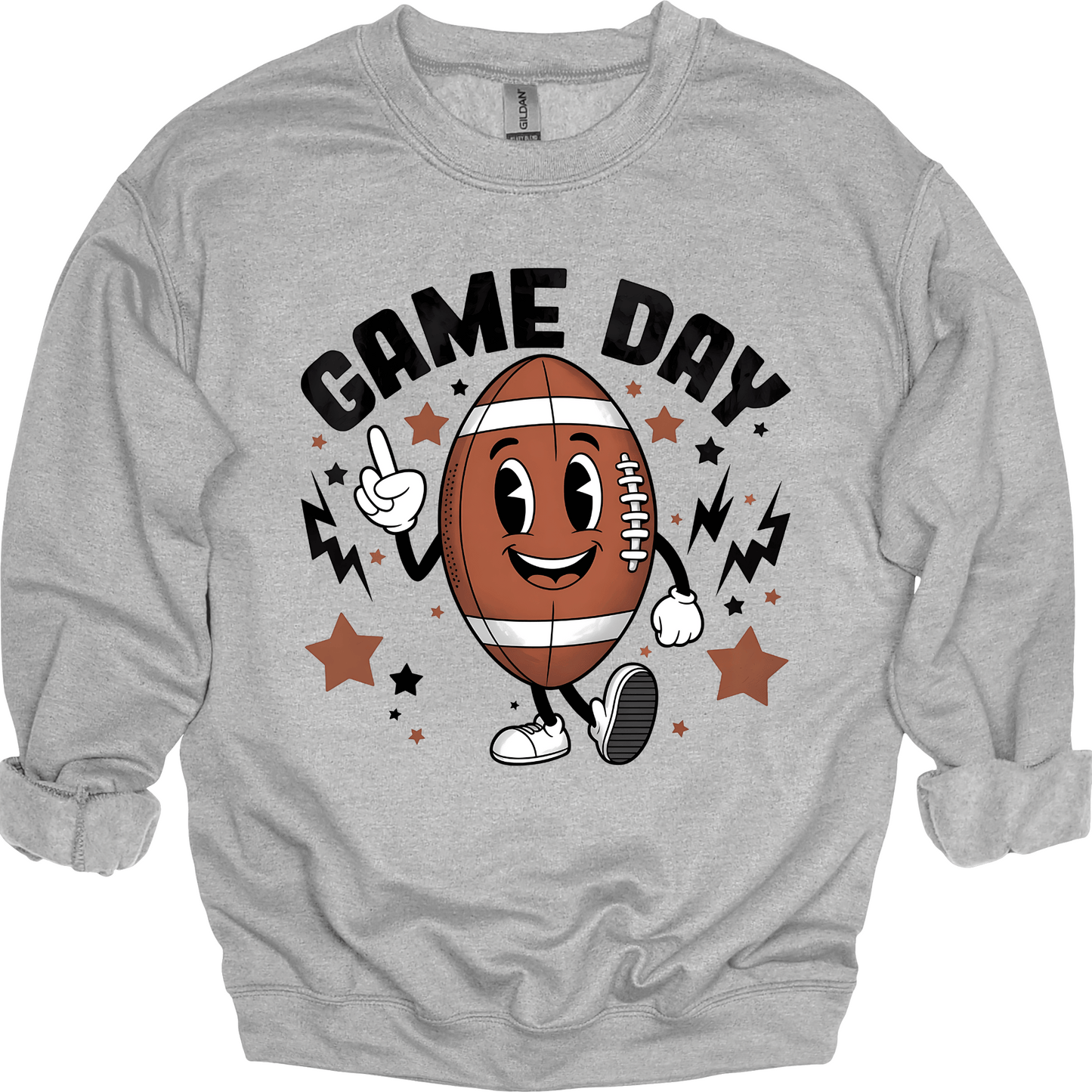 Game Day - Happy Football Mascot