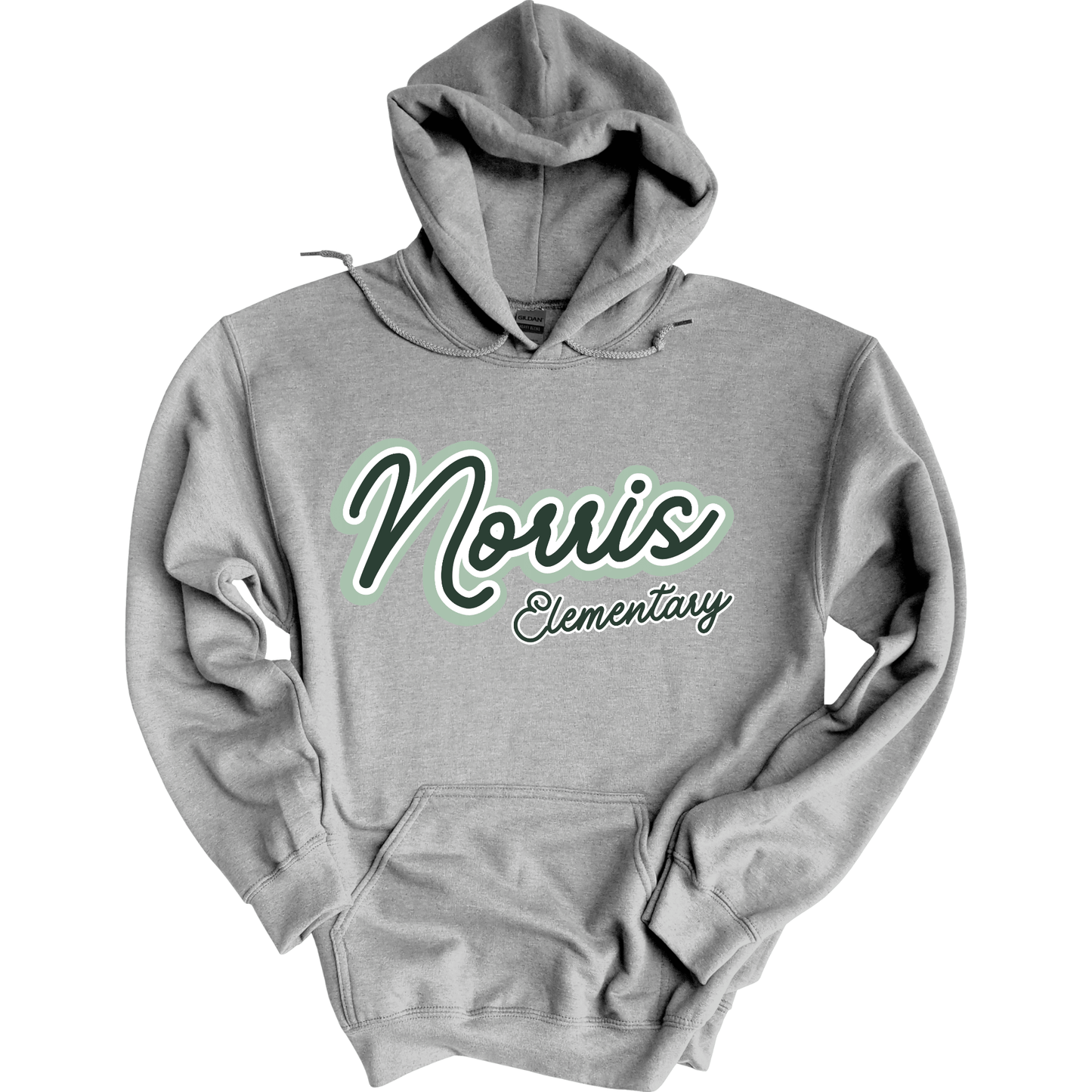 Norris Script Hoodie Sweatshirt | Youth & Adult