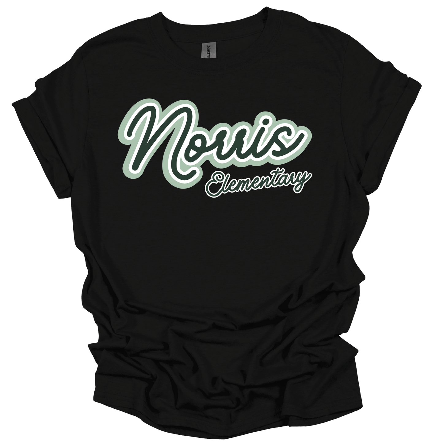 Norris Script T-Shirt | Youth & Adult