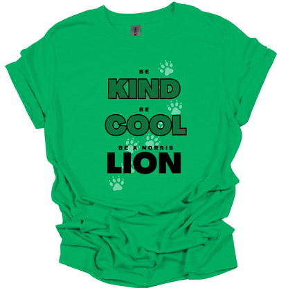 Be Kind, Cool, Lion T-Shirt | Youth & Adult
