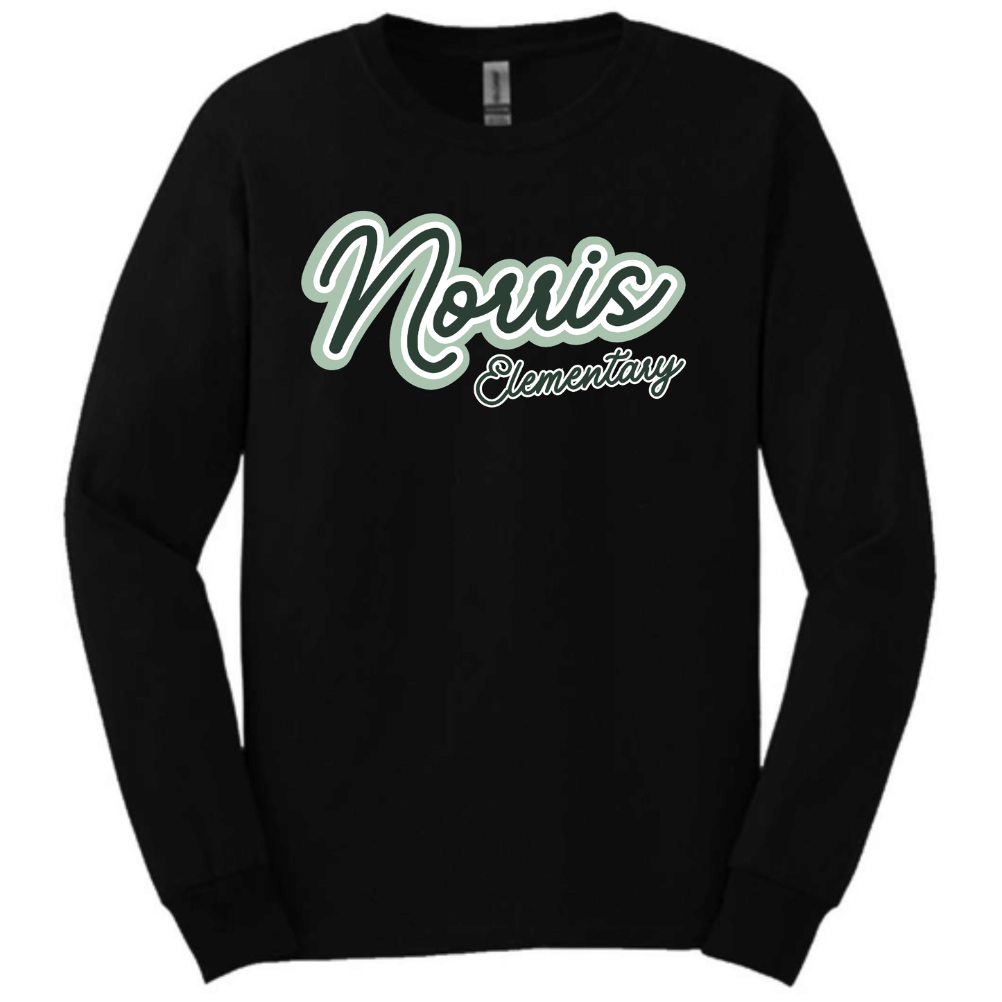 Norris Script Long Sleeve T-Shirt | Youth & Adult