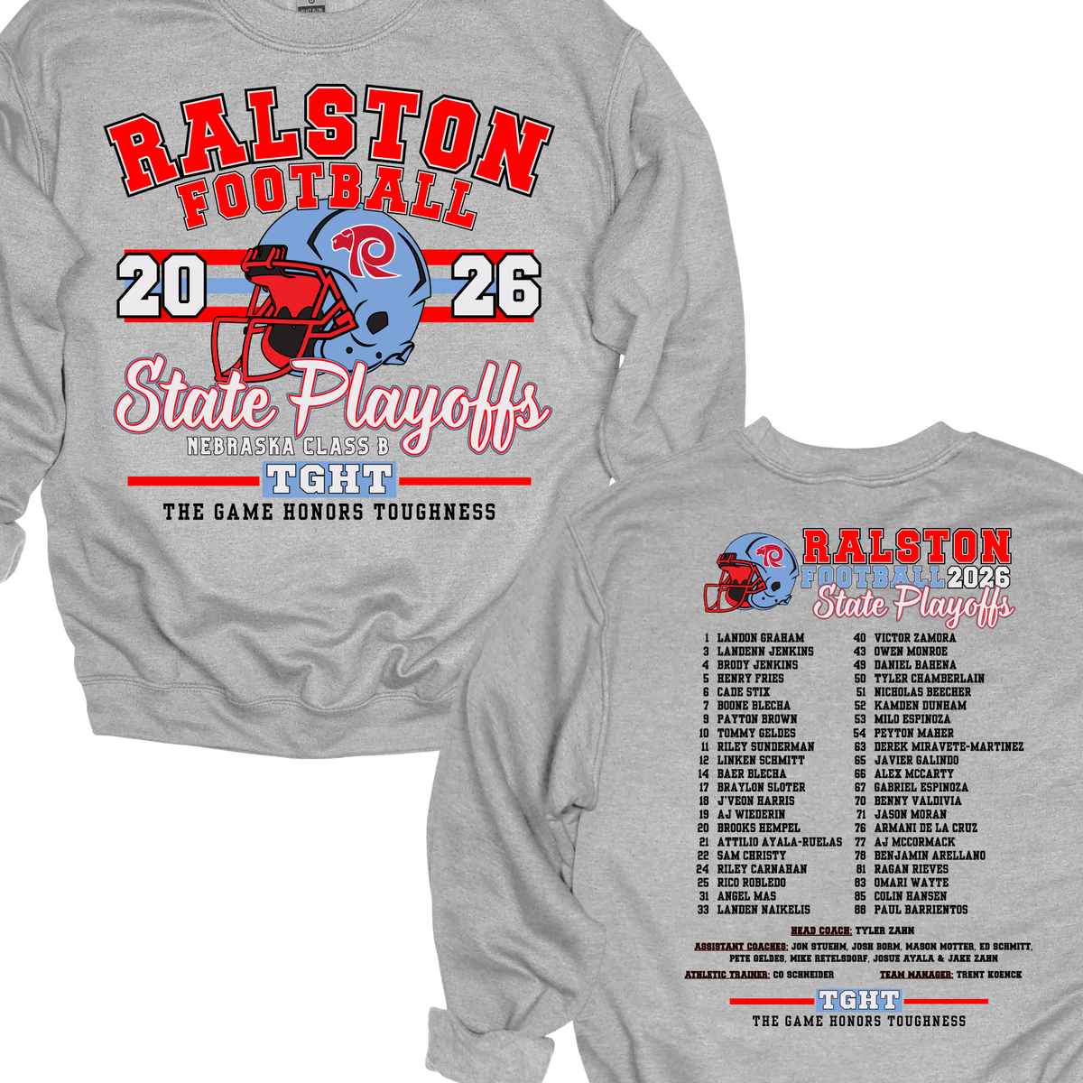 2026 Ralston Football Playoffs | Crewneck Sweatshirt
