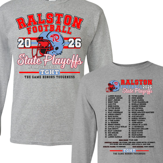2026 Ralston Football Playoffs | Long Sleeve T-Shirt