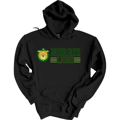 Norris Athletic Lion Hoodie Sweatshirt | Youth & Adult