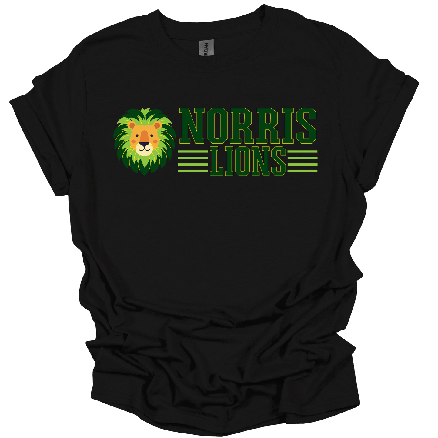 Norris Athletic Lion T-Shirt | Youth & Adult