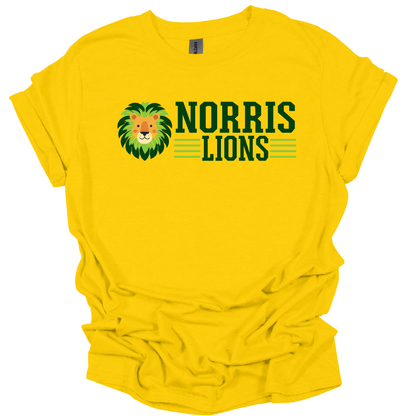 Norris Athletic Lion T-Shirt | Youth & Adult