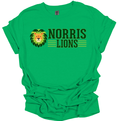 Norris Athletic Lion T-Shirt | Youth & Adult