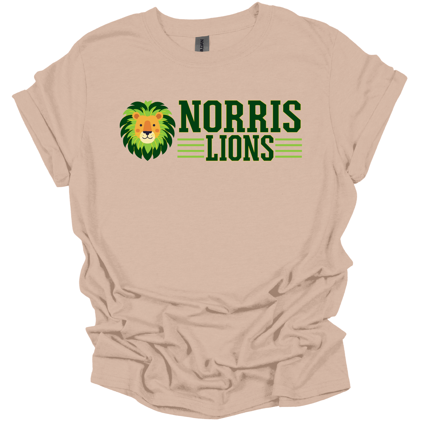 Norris Athletic Lion T-Shirt | Youth & Adult