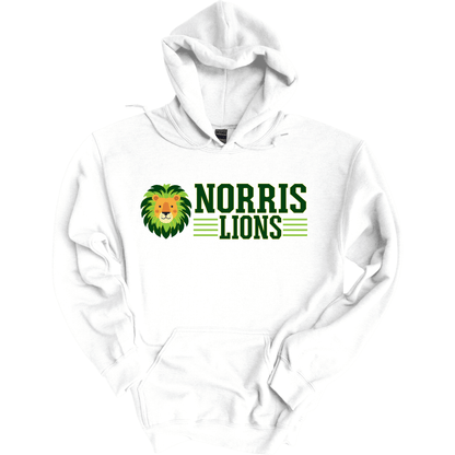 Norris Athletic Lion Hoodie Sweatshirt | Youth & Adult