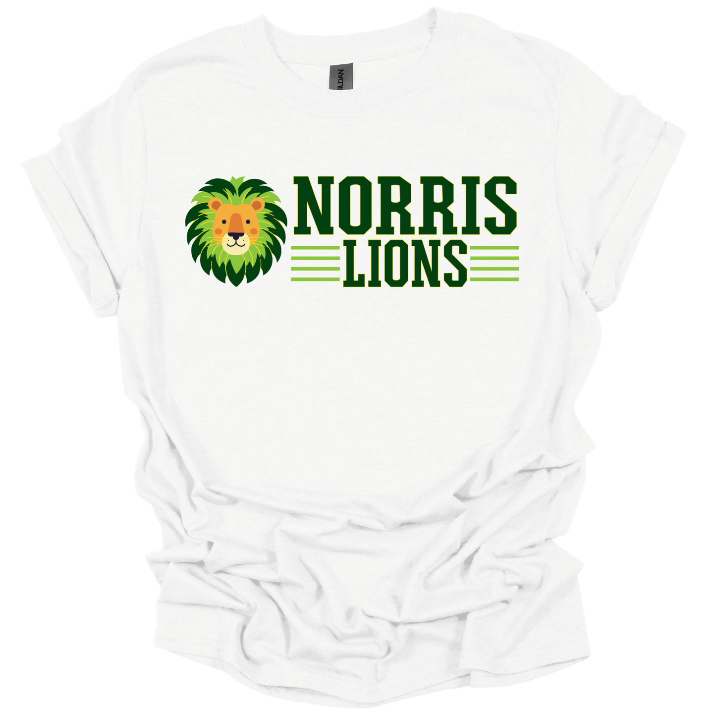 Norris Athletic Lion T-Shirt | Youth & Adult