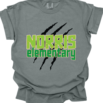 Norris Claw Marks Comfort Colors T-Shirt | Adult Only