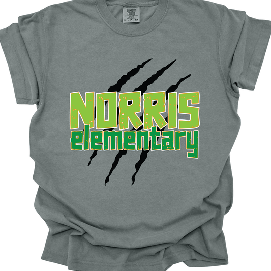 Norris Claw Marks Comfort Colors T-Shirt | Adult Only