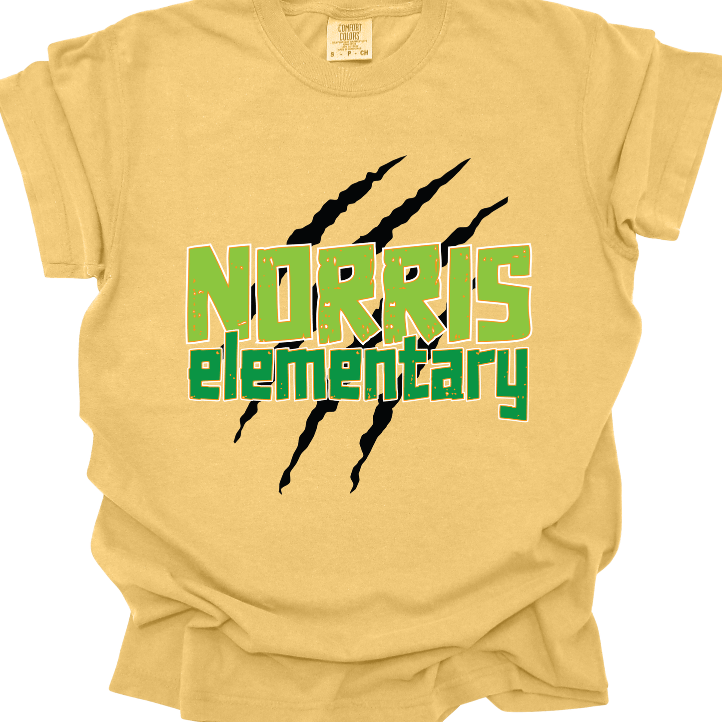Norris Claw Marks Comfort Colors T-Shirt | Adult Only