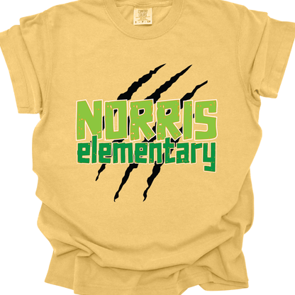 Norris Claw Marks Comfort Colors T-Shirt | Adult Only