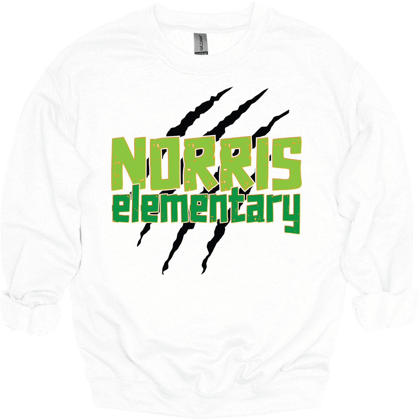 Norris Claw Marks Crewneck Sweatshirt | Youth & Adult