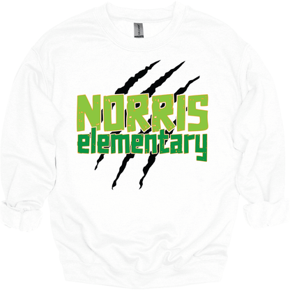Norris Claw Marks Crewneck Sweatshirt | Youth & Adult