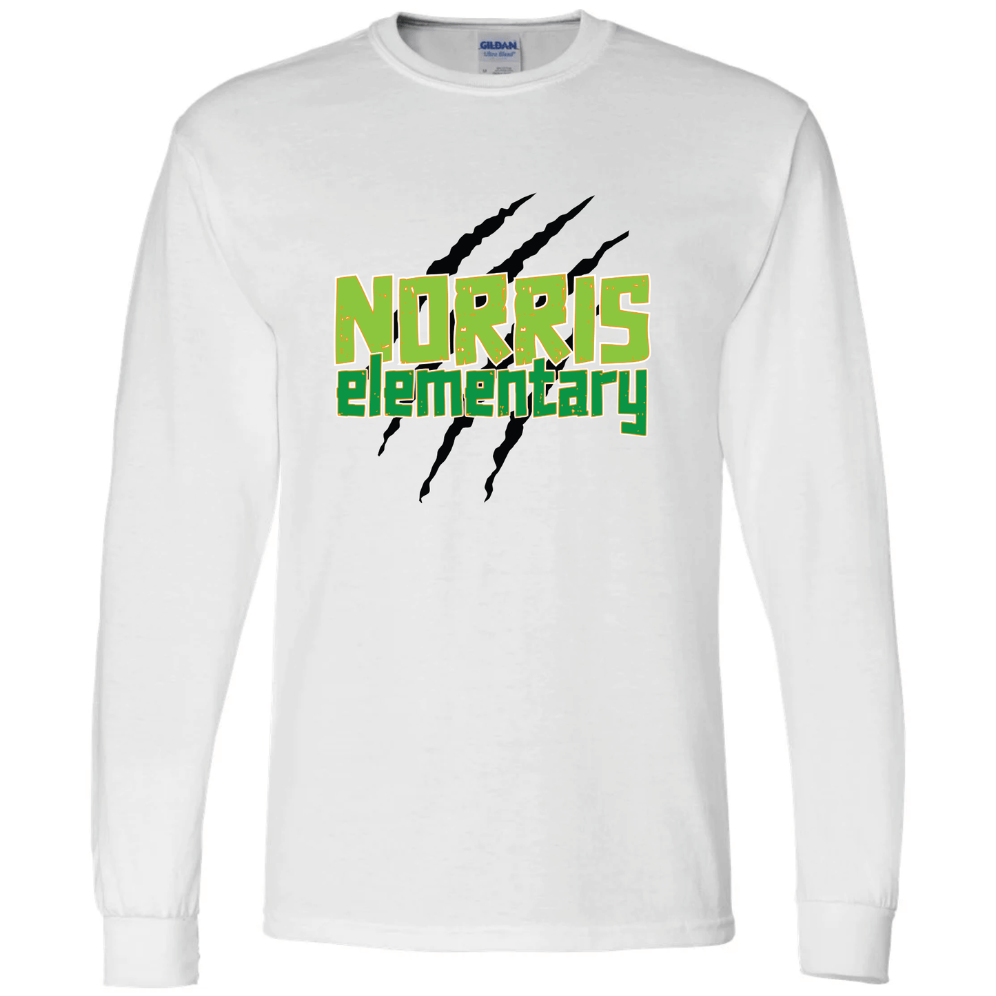 Norris Claw Marks Long Sleeve T-Shirt | Youth & Adult