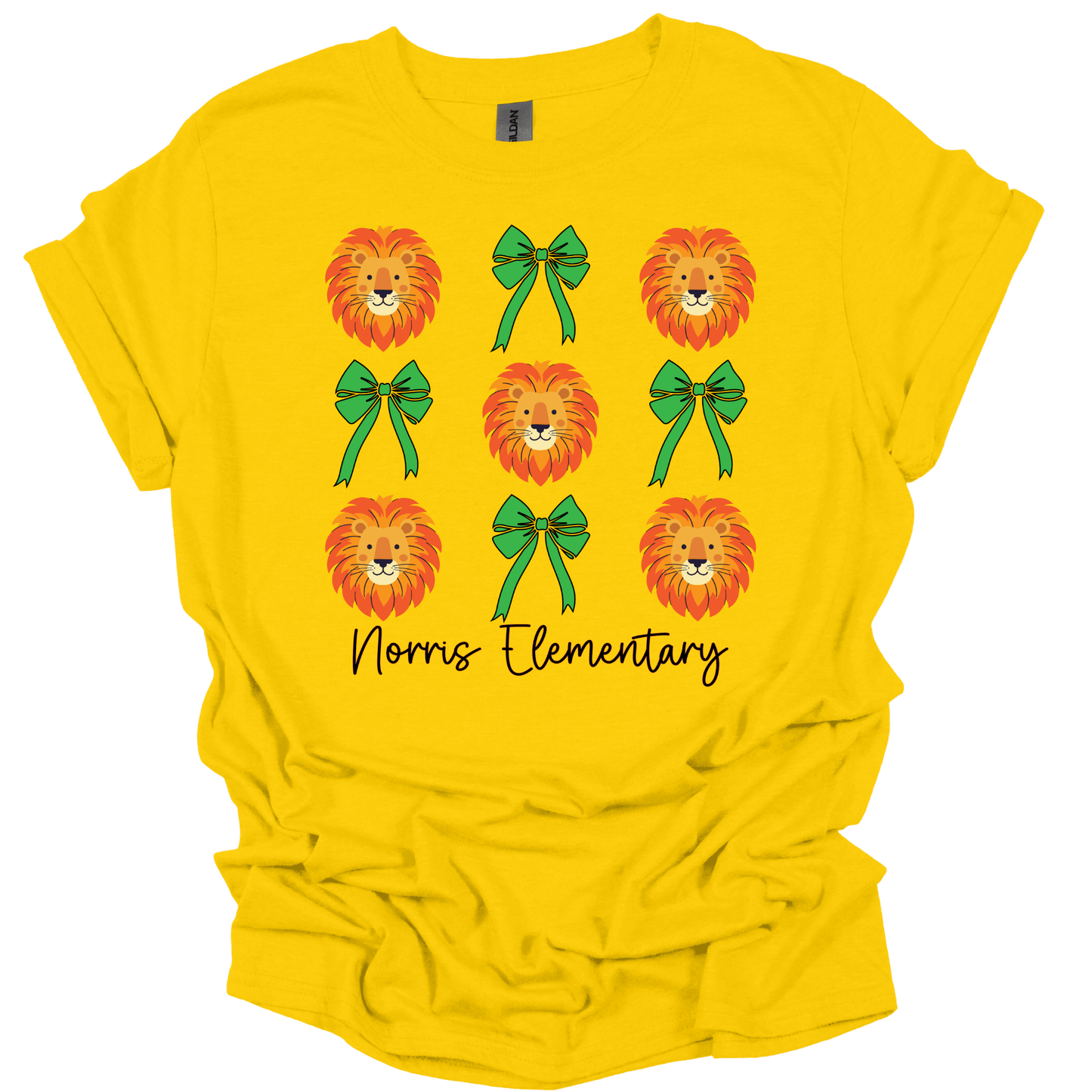 Norris Lions & Bows T-Shirt | Youth & Adult