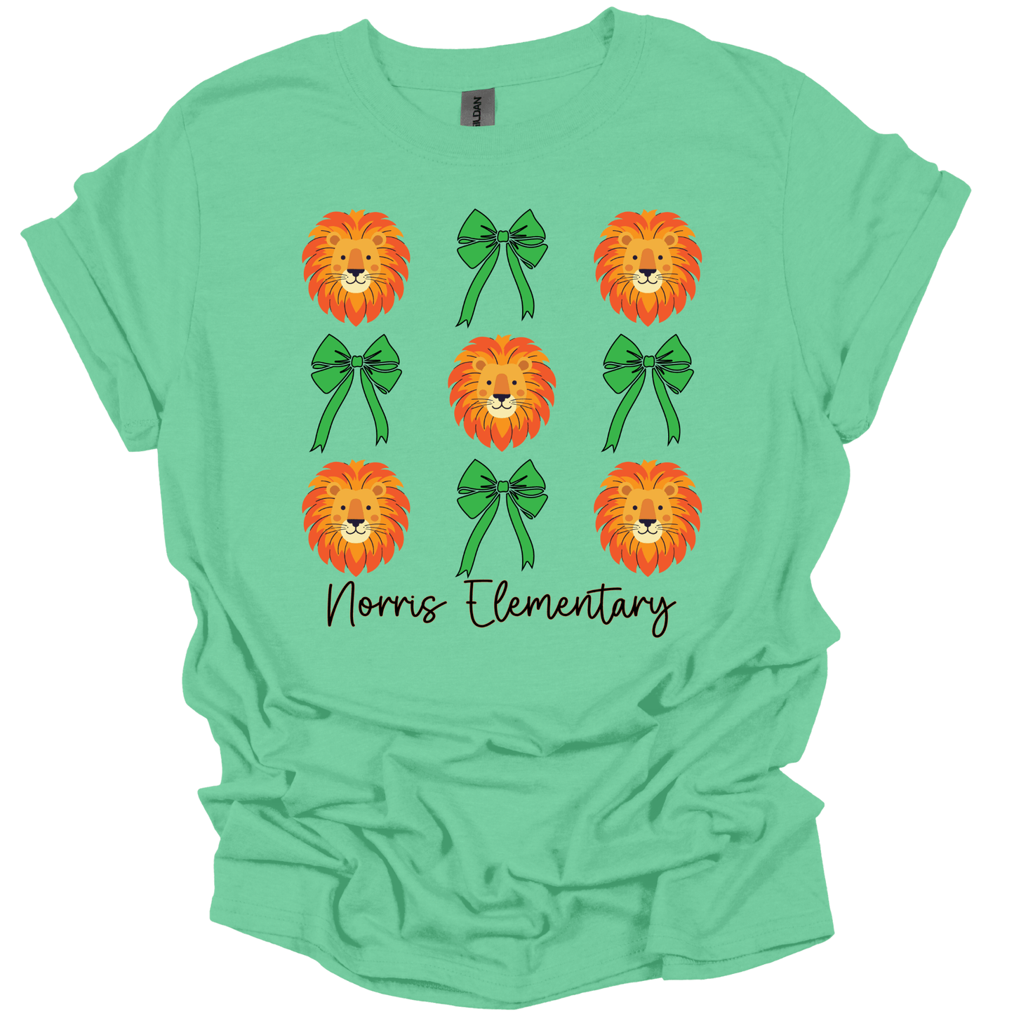 Norris Lions & Bows T-Shirt | Youth & Adult