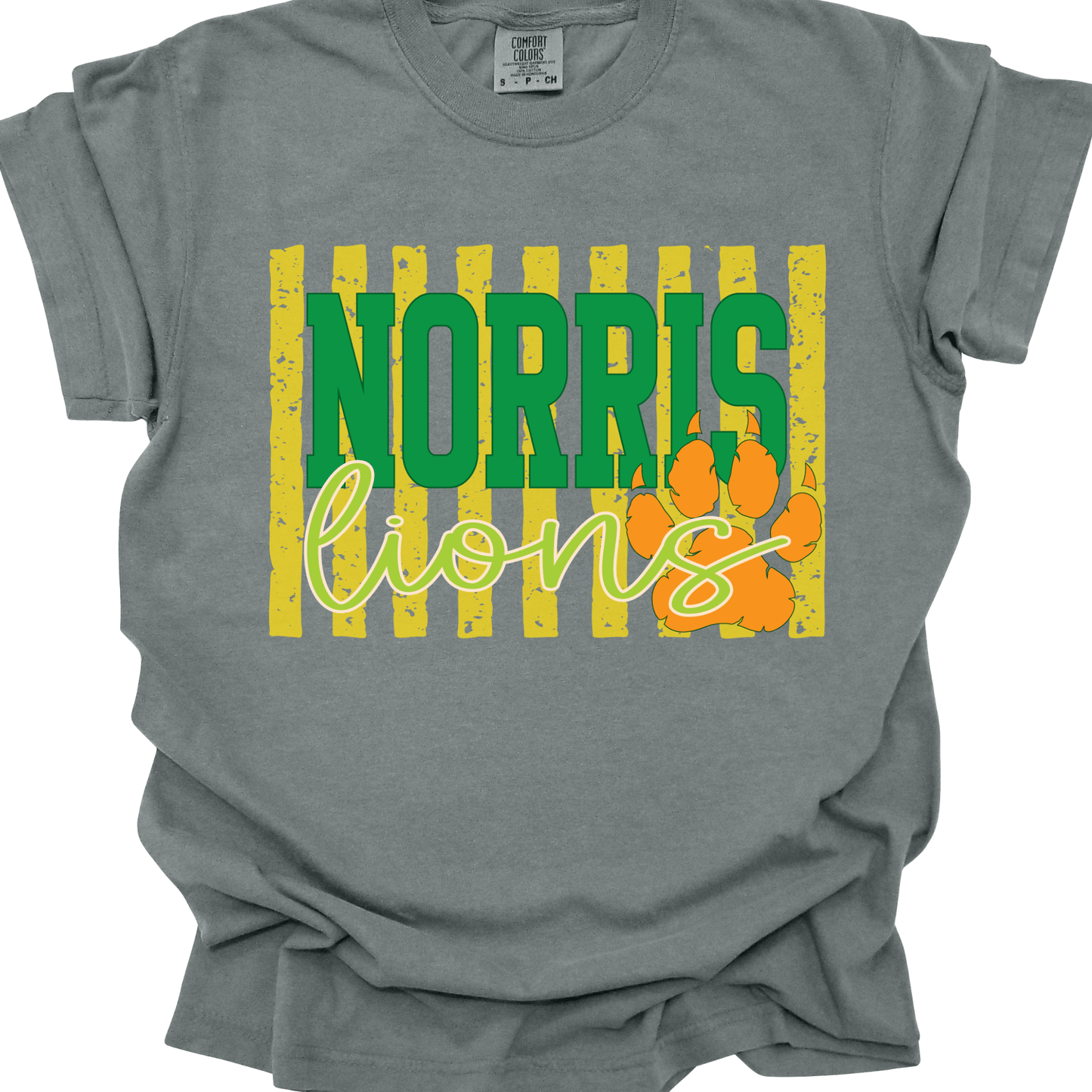 Norris Script Spirit Comfort Colors T-Shirt | Adult Only
