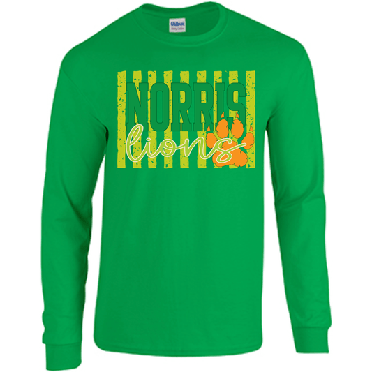 Norris Script Spirit Long Sleeve T-Shirt | Youth & Adult