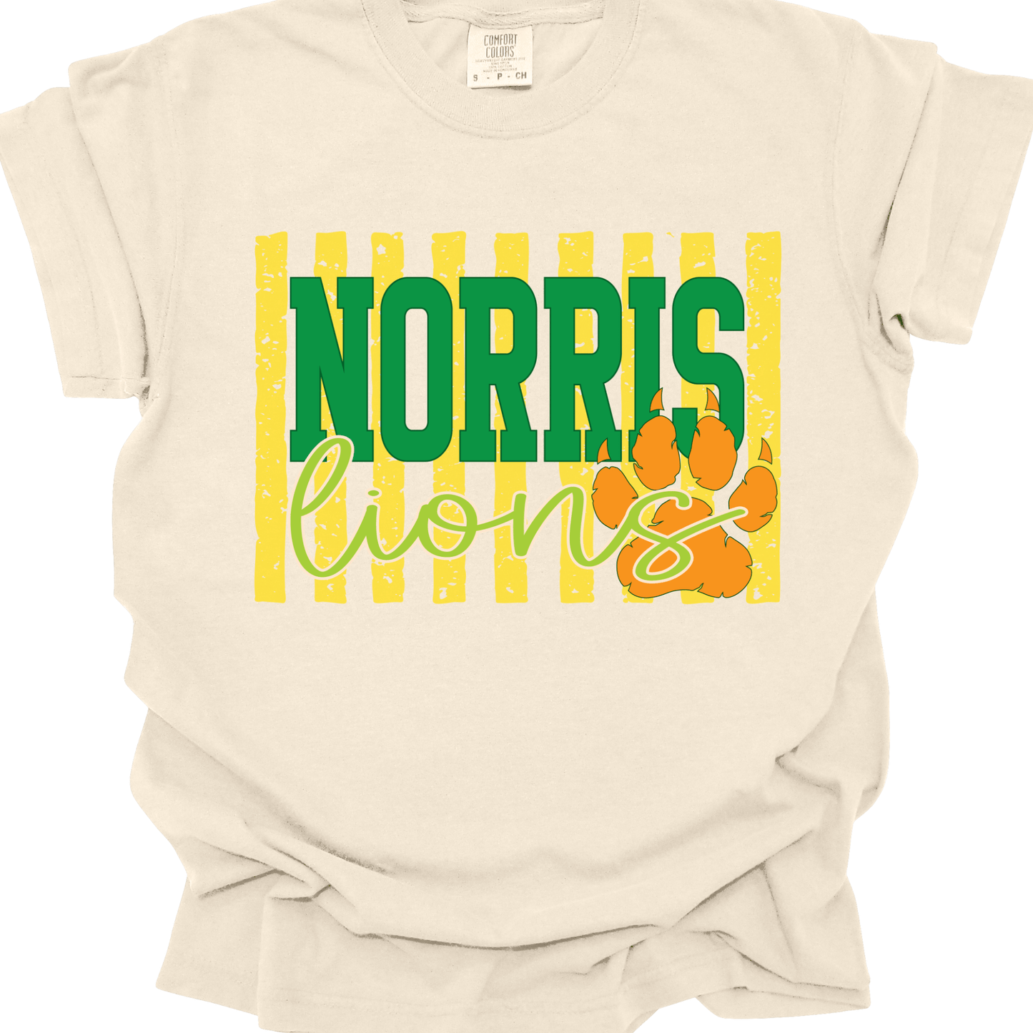 Norris Script Spirit Comfort Colors T-Shirt | Adult Only