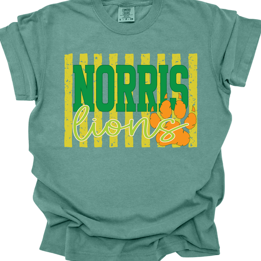 Norris Script Spirit Comfort Colors T-Shirt | Adult Only