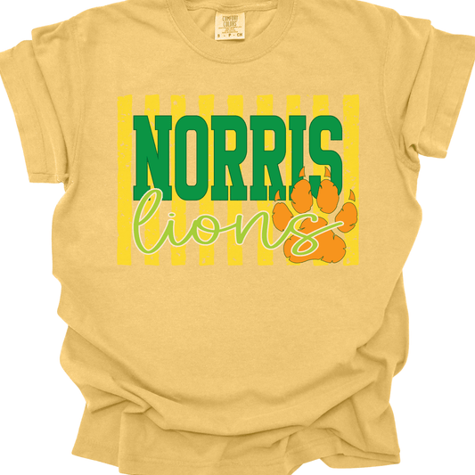 Norris Script Spirit Comfort Colors T-Shirt | Adult Only