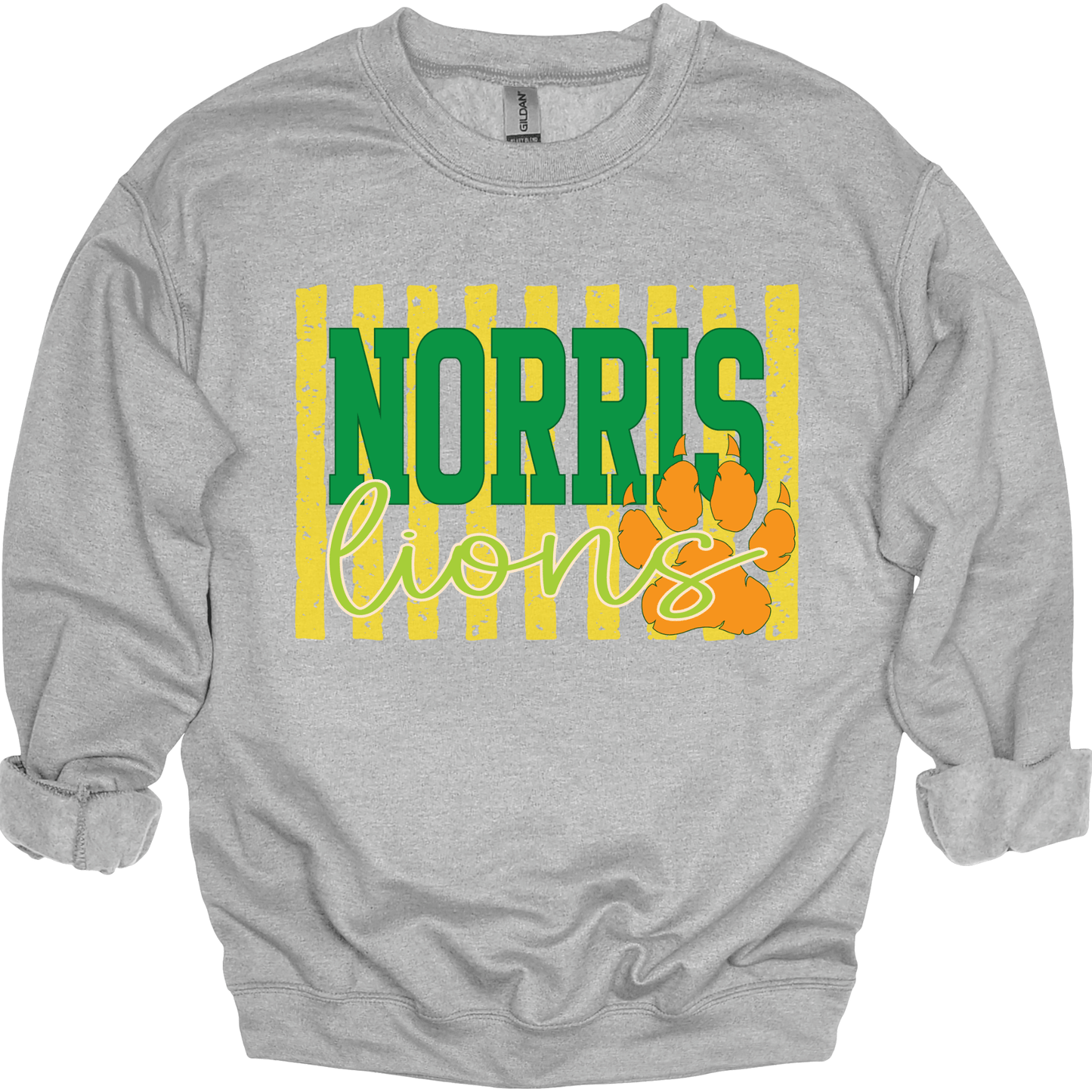Norris Script Spirit Crewneck Sweatshirt | Youth & Adult