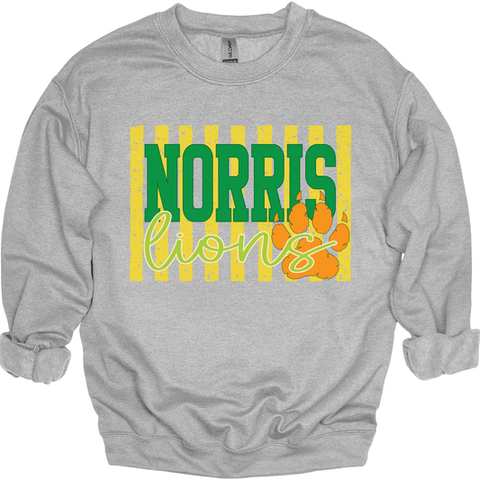 Norris Script Spirit Crewneck Sweatshirt | Youth & Adult