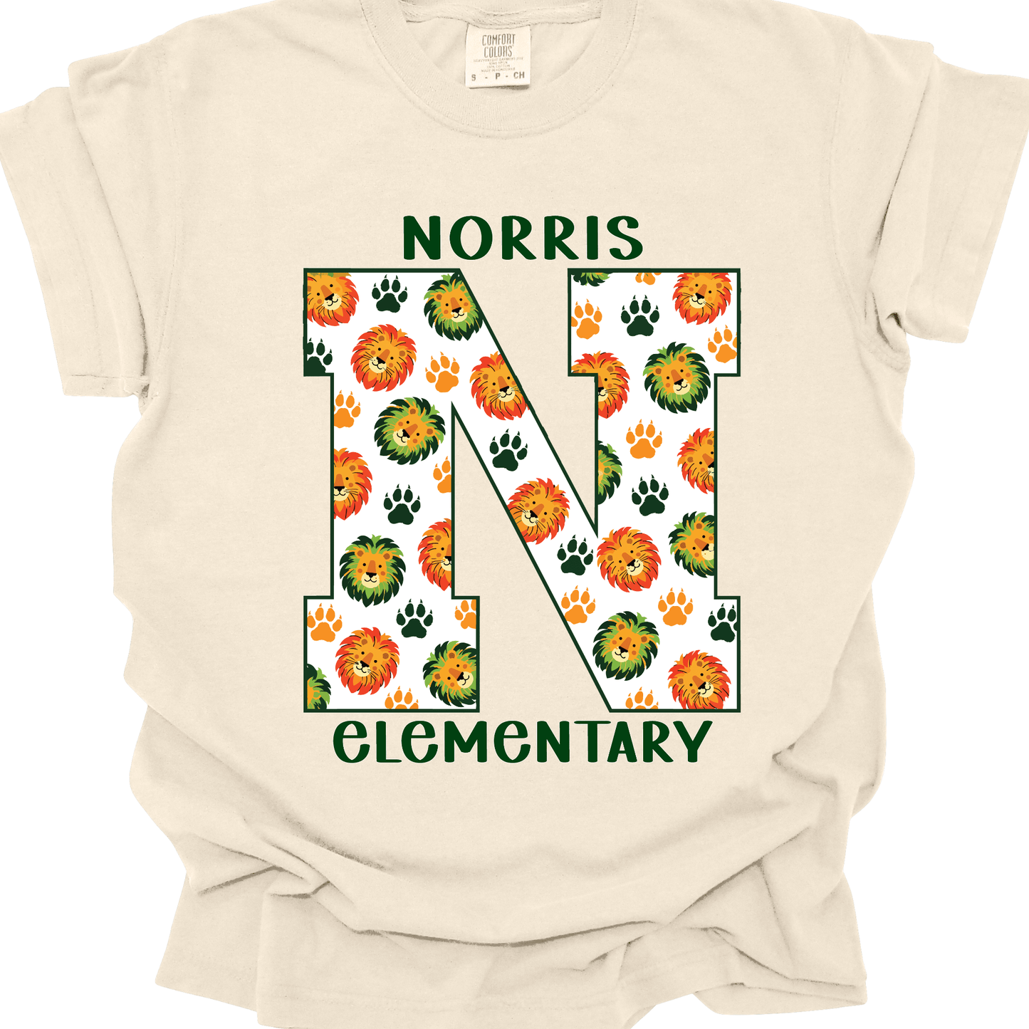 Norris Varsity N Comfort Colors T-Shirt | Adult Only