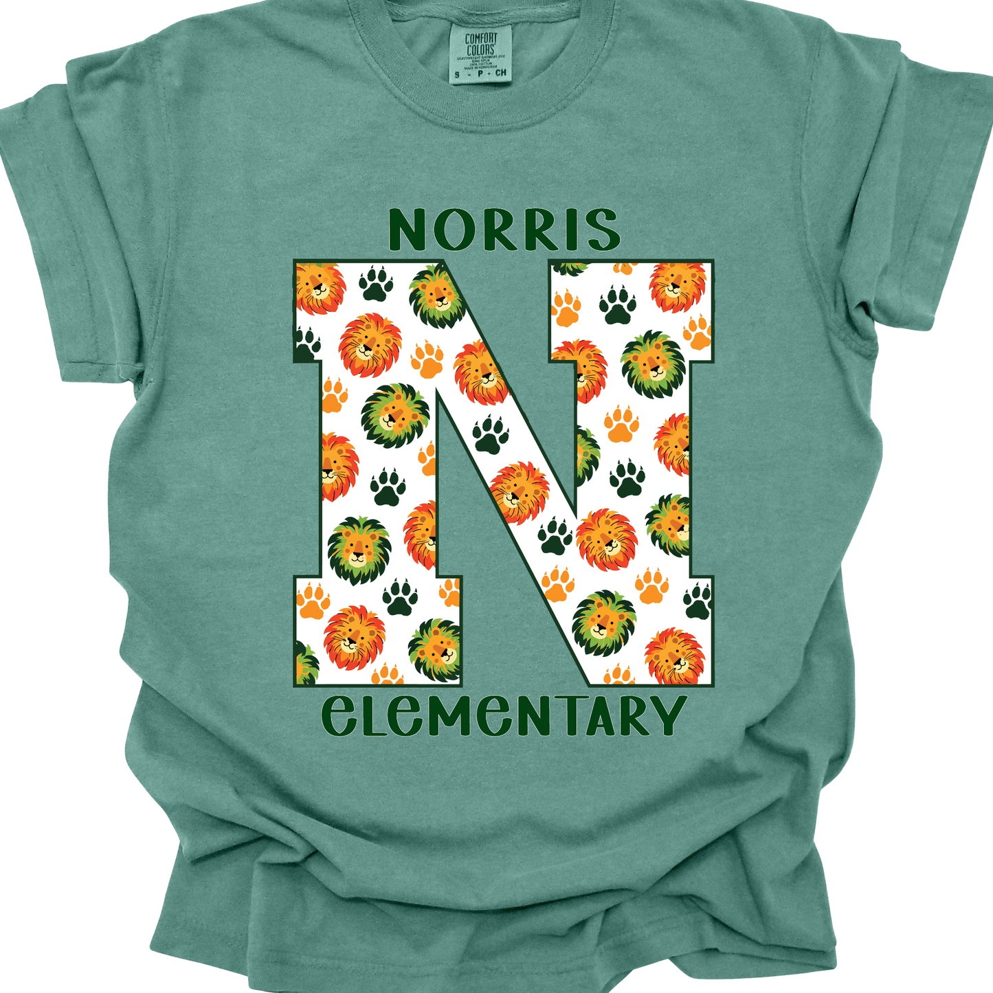 Norris Varsity N Comfort Colors T-Shirt | Adult Only