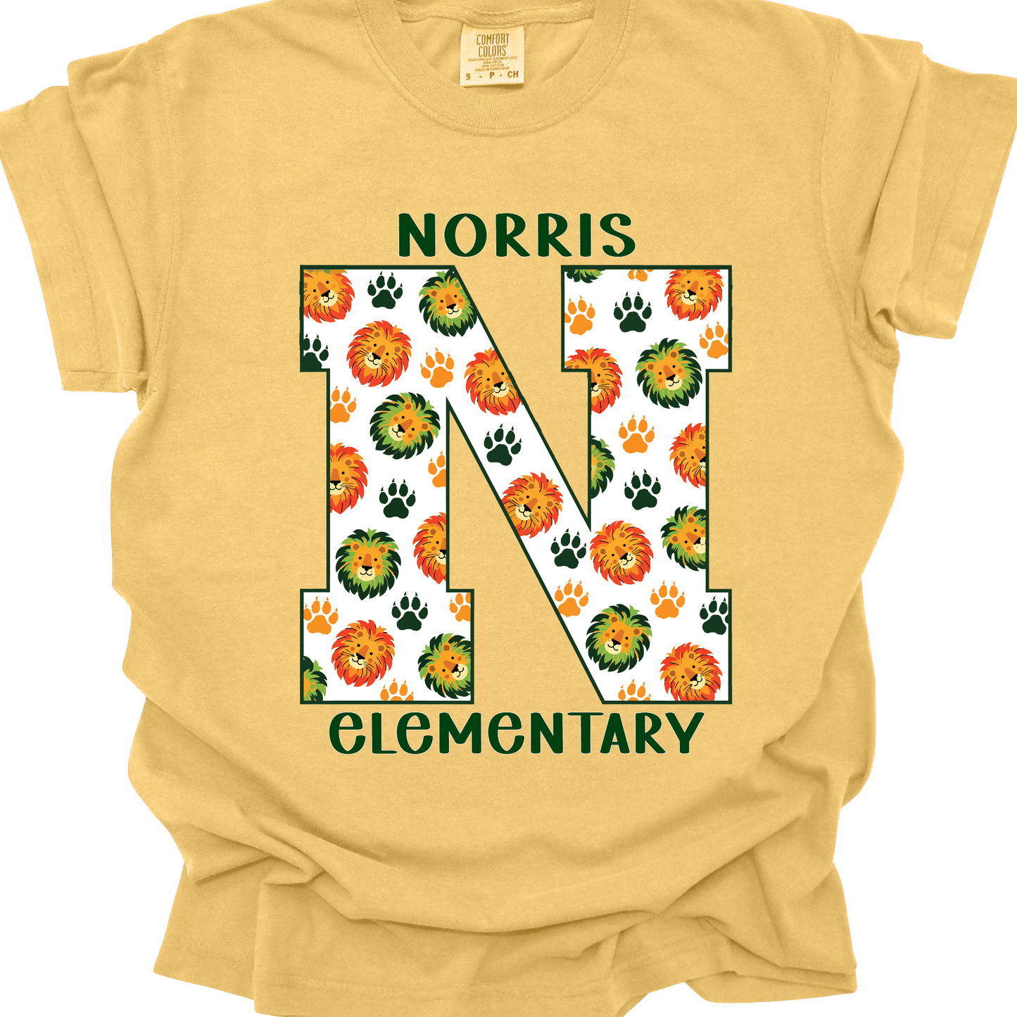 Norris Varsity N Comfort Colors T-Shirt | Adult Only