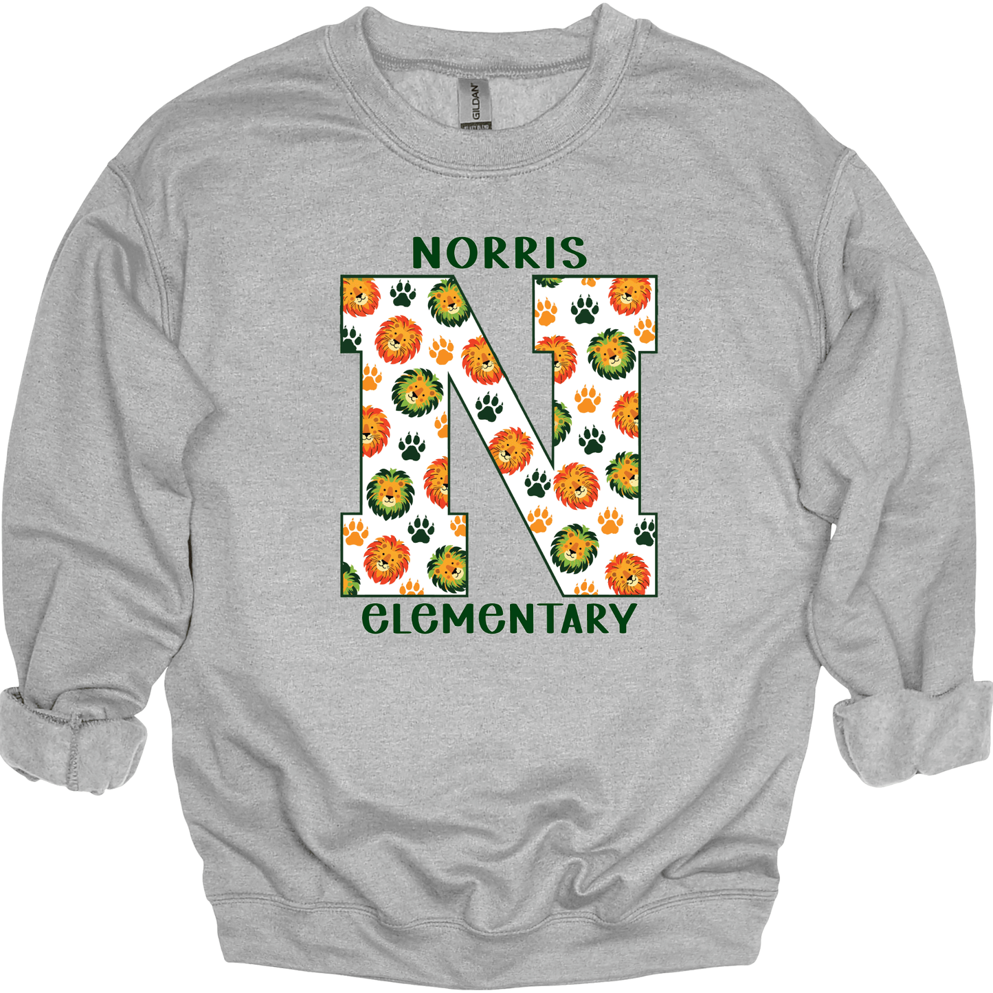 Norris Varsity N Crewneck Sweatshirt | Youth & Adult