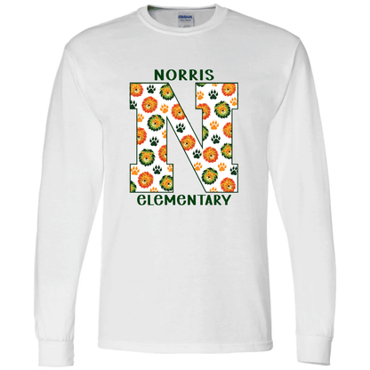 Norris Varsity N Long Sleeve T-Shirt | Youth & Adult