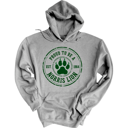 Norris Vintage Stamp Hoodie Sweatshirt | Youth & Adult