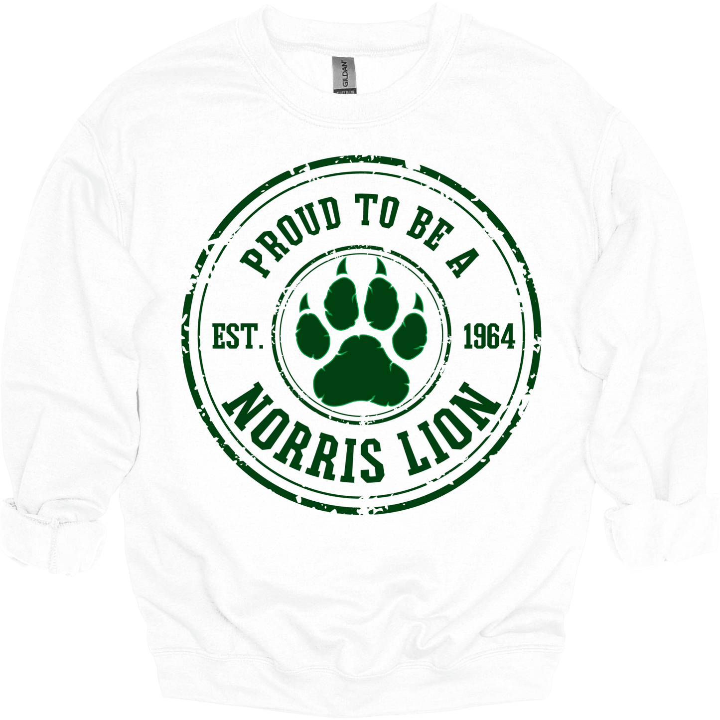 Norris Vintage Stamp Crewneck Sweatshirt | Youth & Adult