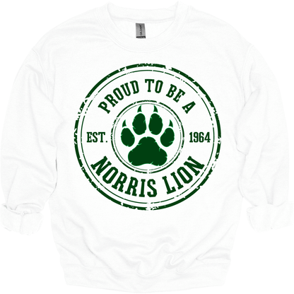 Norris Vintage Stamp Crewneck Sweatshirt | Youth & Adult