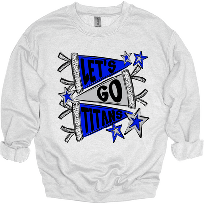 Let's Go Titans Crewneck | Youth & Adult