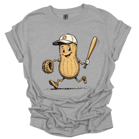 Peanut Baseball Player | Youth & Adult