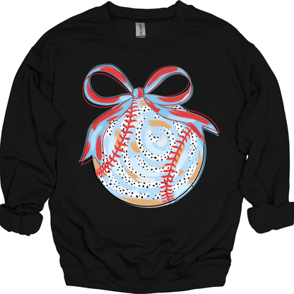 Coquette Brushstroke Baseball