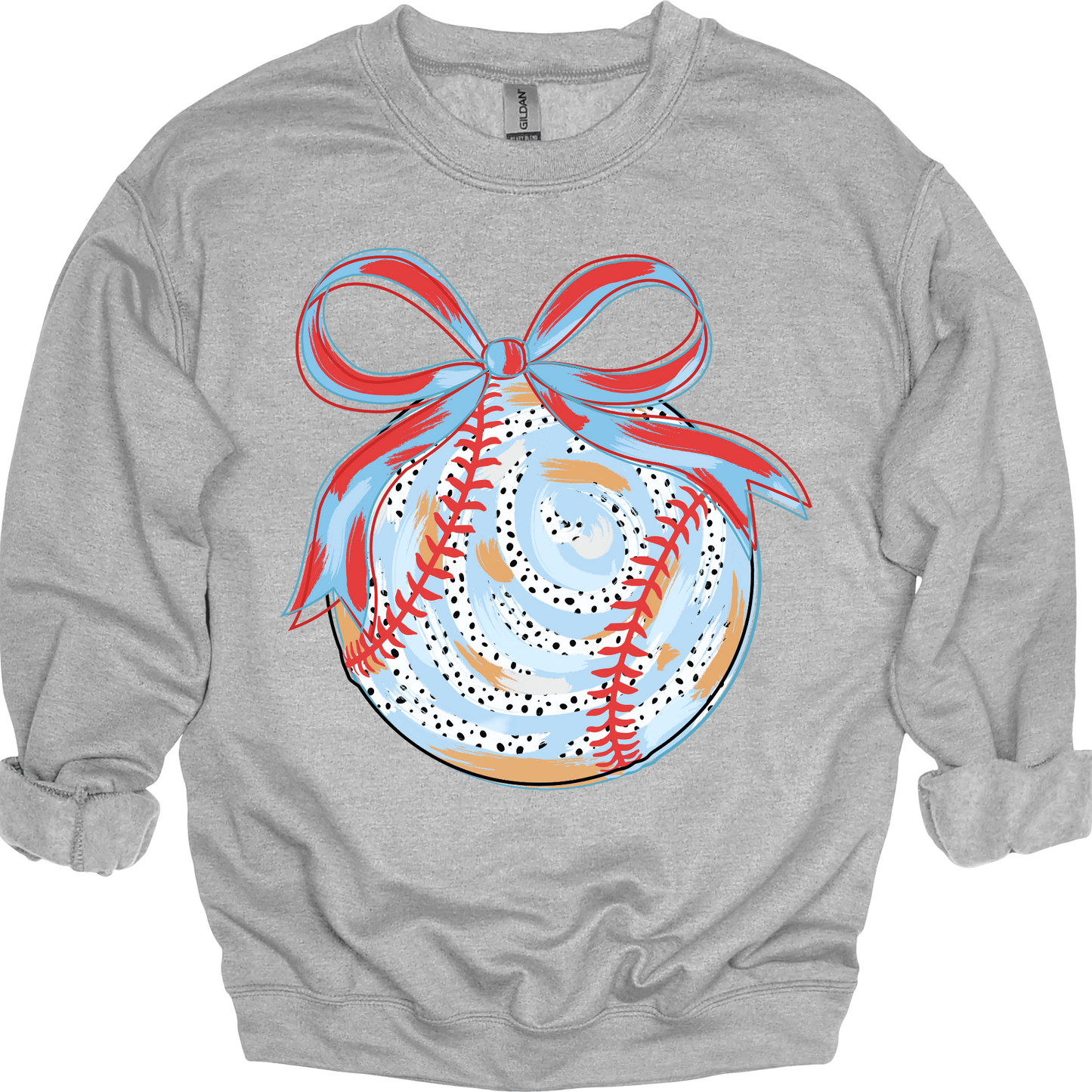 Coquette Brushstroke Baseball