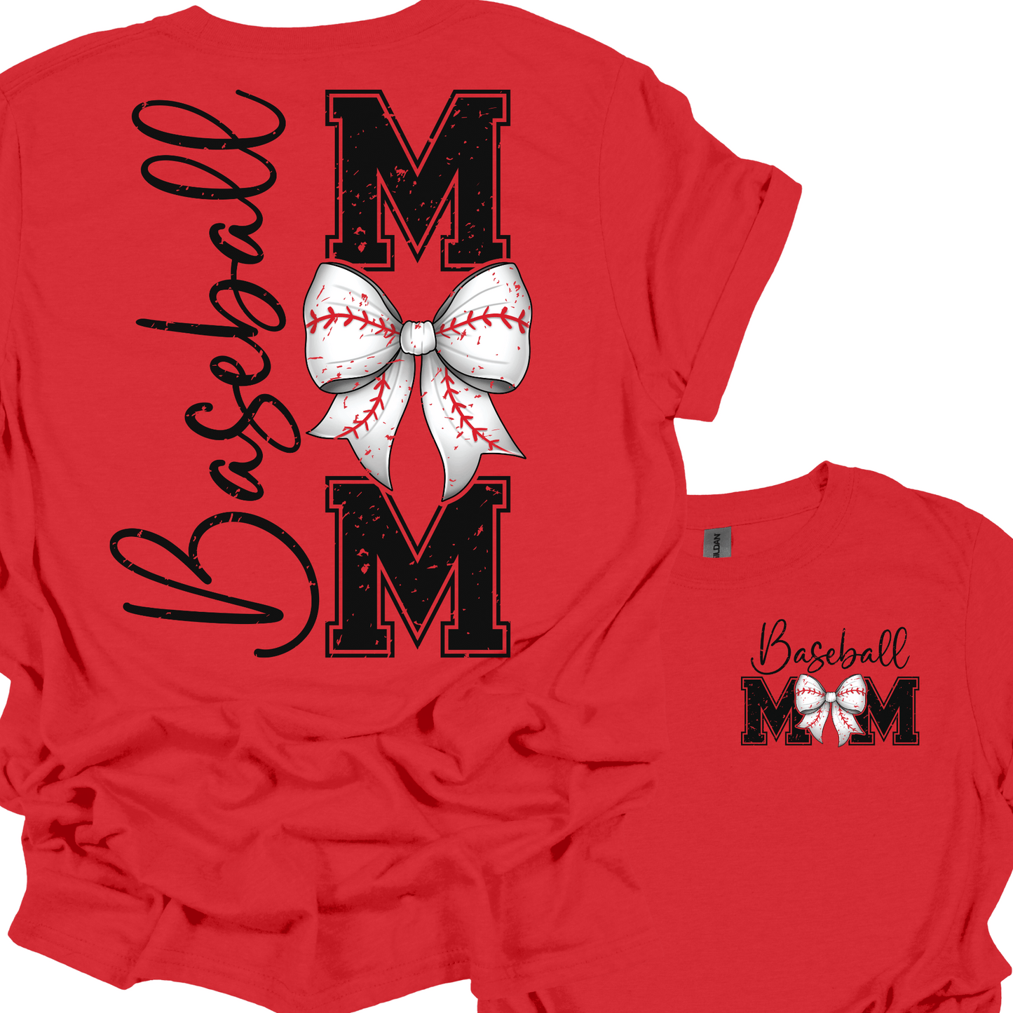 Baseball Mom (Front & Back)