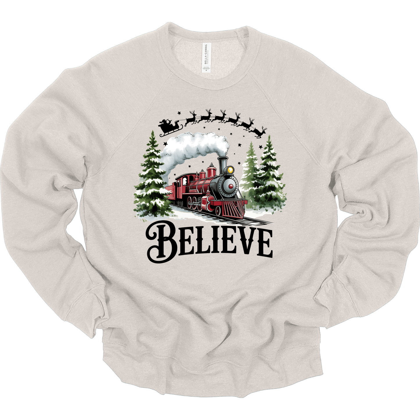 Believe Christmas Train – North Pole Express Vintage Holiday