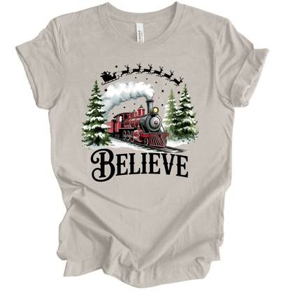 Believe Christmas Train – North Pole Express Vintage Holiday