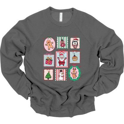 Cute Christmas Patchwork Collage