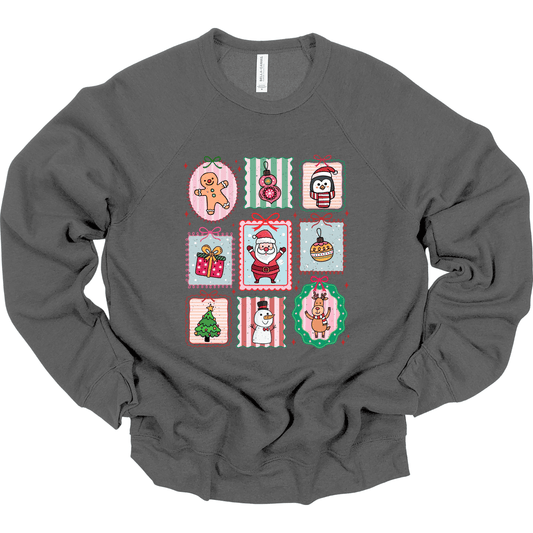 Cute Christmas Patchwork Collage