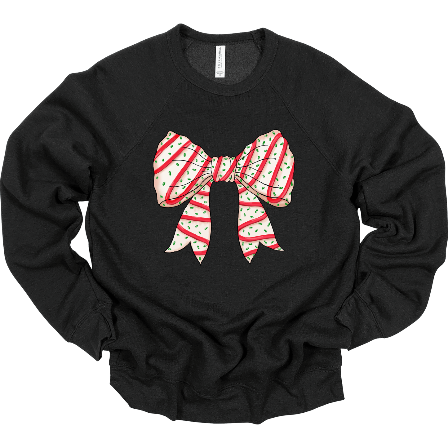 Christmas Tree Cake Coquette Bow